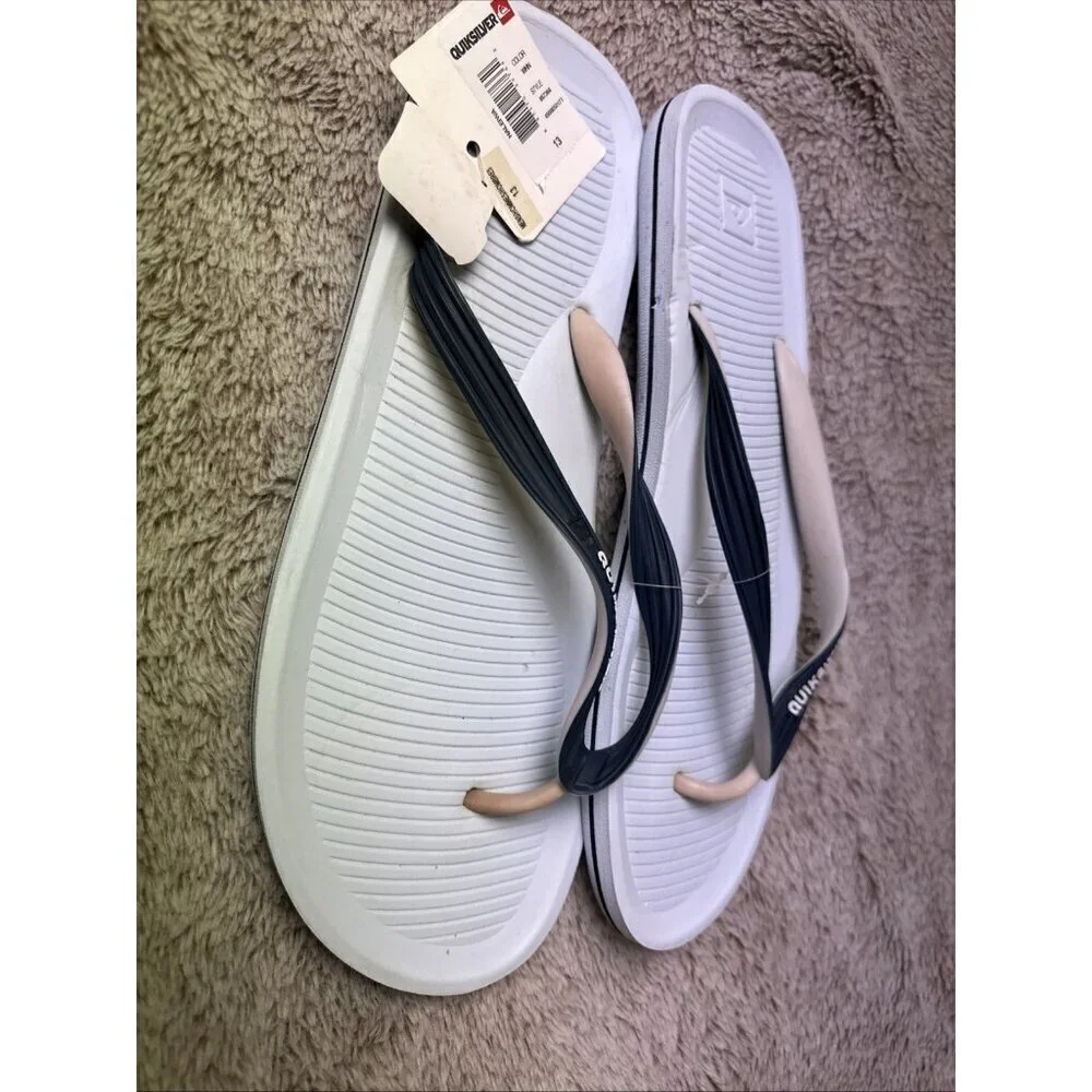 Quiksilver Haleiwa Men's Flip Flops WHN Sandal Size 13